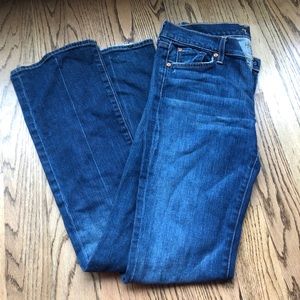 Seven 7 for all mankind bootcut jeans size 30